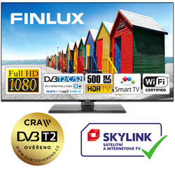 Finlux TV32FFF5860 - FHD HDR, T2 SAT, WIFI, SKYLINK LIVE, BEZRÁMOVÁ 
