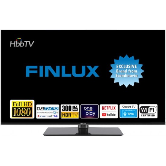 Finlux TV32FFI5762 - FHD HDR TIVO SMART WIFI ONEPLAY SKYLINK NETFLIX 