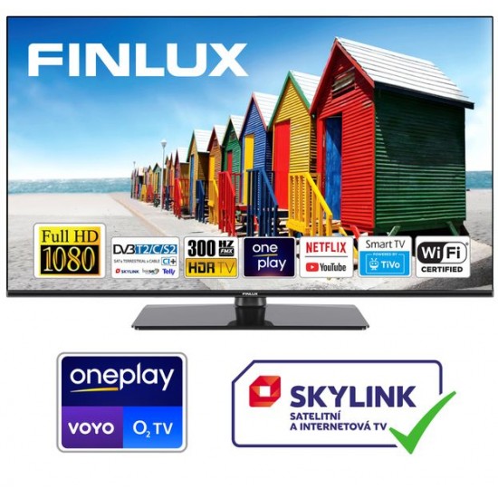 Finlux TV32FFI5762 - FHD HDR TIVO SMART WIFI ONEPLAY SKYLINK NETFLIX 