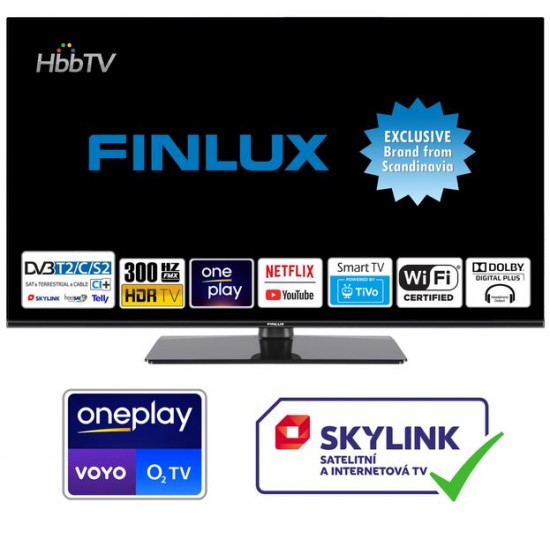 Finlux TV32FHI5660 - T2 SAT HBBTV TIVO SMART WIFI ONEPLAY NETFLIX Finlux TV32FHI5660 - T2 SAT HBBTV TIVO SMART WIFI ONEPLAY NETFLIX