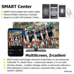 Finlux TV43FFI5661 - FHD HDR TIVO SMART WIFI ONEPLAY SKYLINK NETFLIX 
