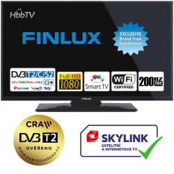 Finlux TV43FFF5660 - T2-SAT- HBB TV -SMART- WIFI- SKYLINK LIVE
