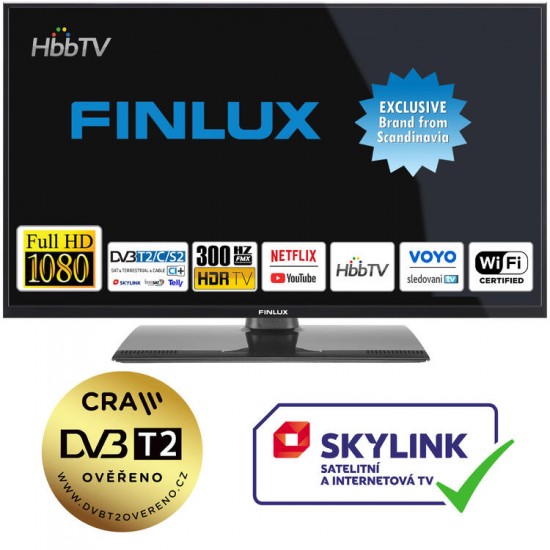 Finlux TV32FFI5760 - FHD HDR, SAT, WIFI, SKYLINK LIVE 