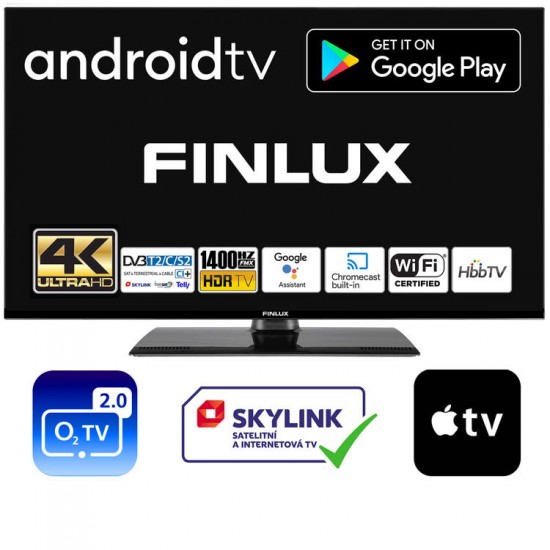 Finlux TV50FUF7071 - ANDROID11 HDR UHD, T2 SAT HBBTV WIFI SKYLINK LIVE 