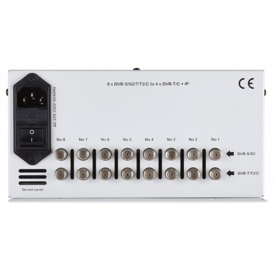 Engel MS8800FTA - 8x DVB-S/S2/T/T2/C do 4x DVB-T/C + IPTV Engel MS8800FTA - 8x DVB-S/S2/T/T2/C do 4x DVB-T/C + IPTV
